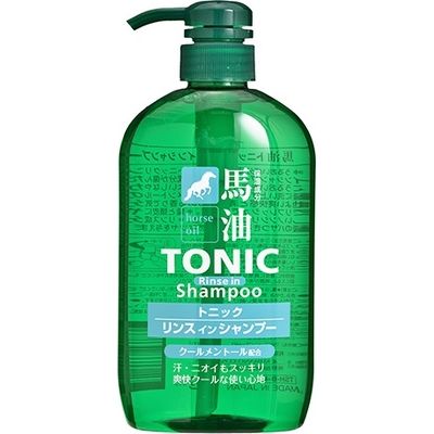 コスメステーション 馬油トニックリンスインシャンプー 4582400830129 1個(600ML)（直送品）