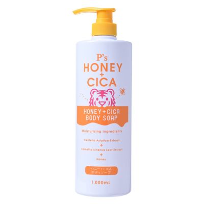 コスメステーション P‘S ハニー＋CICAボディソープ 4582400833540 1個(1000ML)（直送品）