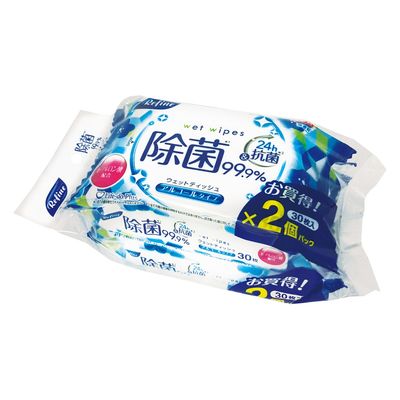 Life-do.Plus リファインアルコールおでかけ30枚×2個パック 4589506155385 1個(60枚)（直送品）
