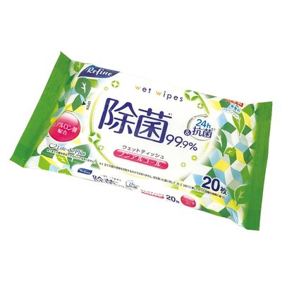 Life-do.Plus リファインノンアルコール大判20枚 4589506155460 1個(20枚)（直送品）