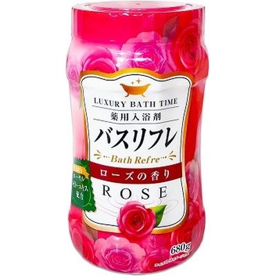 ライオンケミカル バスリフレ薬用入浴剤ローズの香り 4900480227835 1個(680G)（直送品）