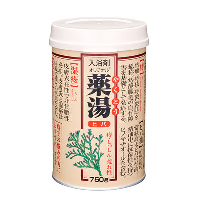オリヂナル オリヂナル薬湯 ヒバ 4901180026001 1個(750G)（直送品）