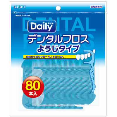 エビス デンタルフロス・ようじタイプN80本入 4901221025802 1個(80本)（直送品）