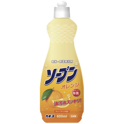 カネヨ石鹸 ソープンオレンジ　本体　６００ｍｌ 4901329271903 1個(600ML)（直送品）