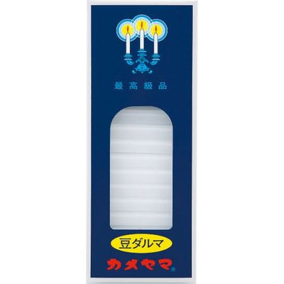 カメヤマ カメヤマローソク 豆ダルマ 4901435006956 1個(90G)（直送品）