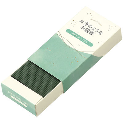 カメヤマ お香のようなお線香　サボン＆シトラス 4901435215136 1個(50G)（直送品）