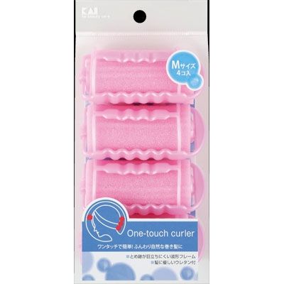 貝印 HL0169 スタンダードセレクション ワンタッチカーラー M 4901601277968 1パック(4個入)（直送品）