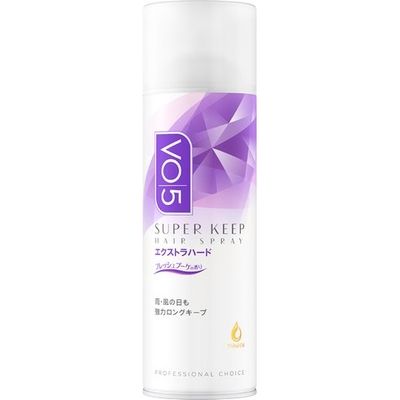 サンスター VO5 スーパーキープ ヘアスプレイ エクストラハード 微香 4901616309890 1個(330G)（直送品）