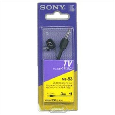 ソニー イヤホン3M MEー83 4901780035373 1個（直送品）