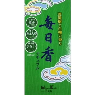 日本香堂 毎日香ナチュラル バラ詰 4902125108110 1個(140G)（直送品）