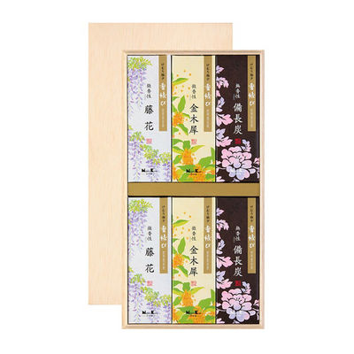 日本香堂 香結び 進物サック6入 4902125269507 1個（直送品）