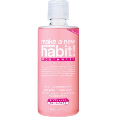 NSファーファ・ジャパン メイク ア ニューハビット マウスウォッシュ フルーティシトラス 4902135122885 1個(473ML)（直送品）