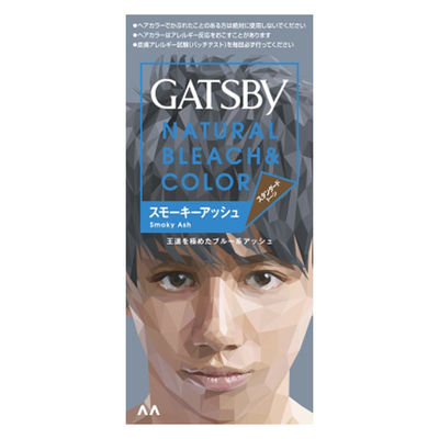 マンダム ギャツビー ナチュラルブリーチカラー スモーキーアッシュ 4902806118254 1個(105ML)（直送品）