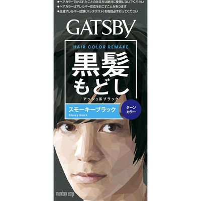 マンダム ギャツビー　ターンカラー　スモーキーブラック 4902806134711 1個（直送品）