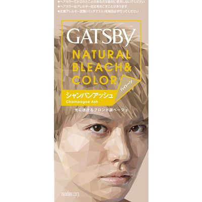 マンダム ギャツビー ナチュラルブリーチカラー シャンパンアッシュ 4902806206333 1個（直送品）