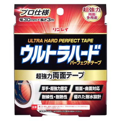 リンレイ ウルトラハードパーフェクトテープ両面 4903339982954 1個（直送品）