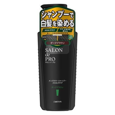 ダリヤ サロンドプロ　メンズカラーシャンプー　スカルプケア　＜ダークブラウン＞ 4904651124398 1個(250ML)（直送品）