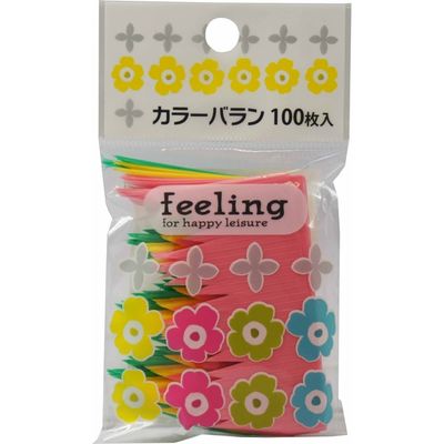大和物産 feeling カラーバラン 4904681632085 1個(100枚)（直送品）