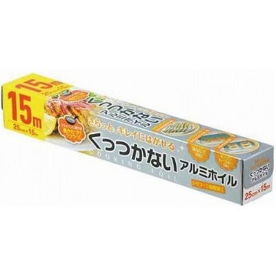 大和物産 増量くっつかないホイル25CM×15M 4904681971153 1本（直送品）