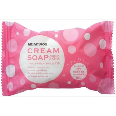 太陽油脂 パックスナチュロン クリームソープSR 4904735055426 1個(100G)（直送品）