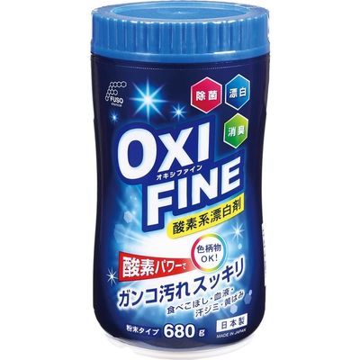 扶桑化学 OXIFINE 酸素系漂白剤 ボトル 4907884302304 1個(680G)（直送品）