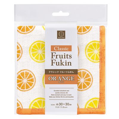 小久保工業所 クラシックフルーツふきん オレンジ 4956810805891 1個（直送品）