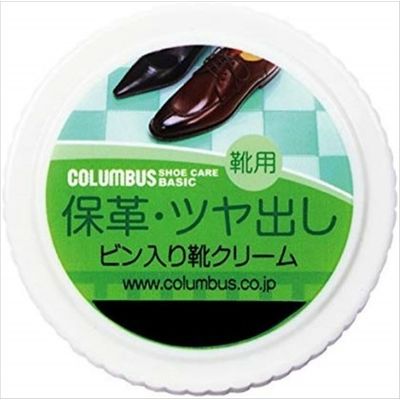コロンブス コロンブスベーシックビン入り靴クリームコイチャ 4971671172555 1個(45G)（直送品）