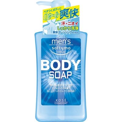 コーセーコスメポート メンズソフティモ クールボディソープ 4971710380644 1個(550ML)（直送品）
