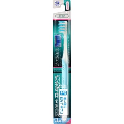 デンタルプロ デンタルプロダブルジグザグ毛3列 ふつう 4973227212227 1個(1本)（直送品）