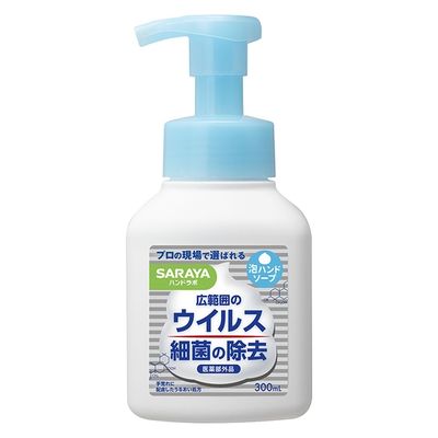 サラヤ ハンドラボ　薬用泡ハンドソープ　本体　３００ｍｌ 4973512263439 1個(300ML)（直送品）