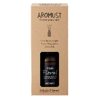 晴香堂 アロマストスティック ホワイトフローラル 4976363135757 1個(130ML)（直送品）
