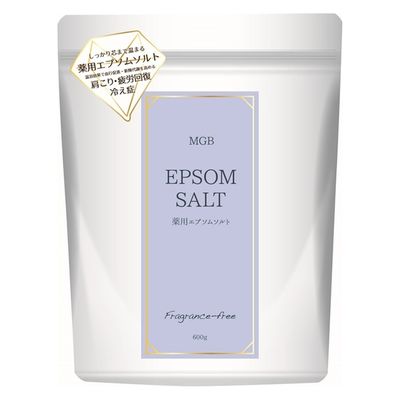 ヘルス MGB薬用エプソムソルト　無香料 4976552042347 1個(600G)（直送品）