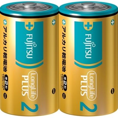 FDK 富士通ロングライフプラス単2 2個 LR14LP（2S） 4976680276355 1個(2本)（直送品）