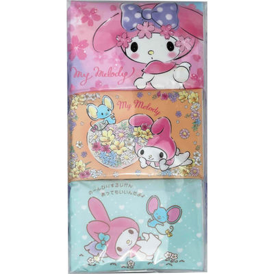 ハヤシ商事 ポケットティシュ マイメロディ&クロミ 4977033116915 1パック(9個入)（直送品）