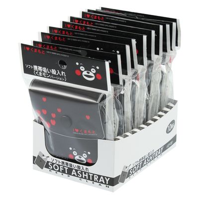 ライテック LTー15 ソフト携帯吸殻入れくまモン 4977648202485 1個（直送品）