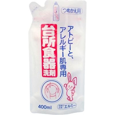 コーセー エルミー アトピーとアレルギー肌専用 台所食器洗剤 詰替え 4983239396419 1個(400ML)（直送品）