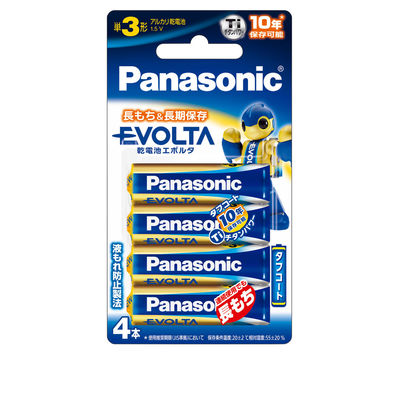 パナソニック パナソニック エボルタ乾電池 単3 4984824811423 1個(4本)（直送品）