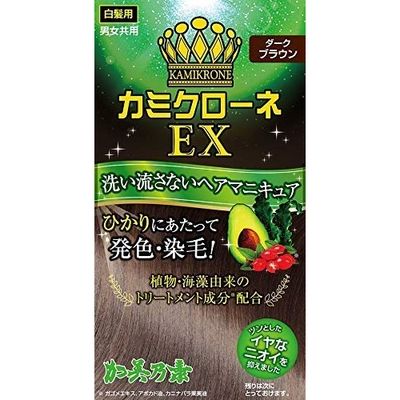 加美乃素本舗 カミクローネEX ダークブラウン 4987046820143 1個(80ML)（直送品）