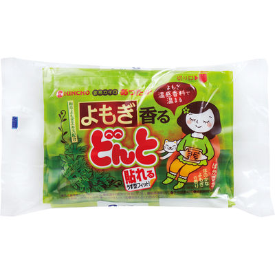 KINCHO（金鳥） 貼れる 香るどんとV よもぎ 4987115822207 1パック(8個入)（直送品）