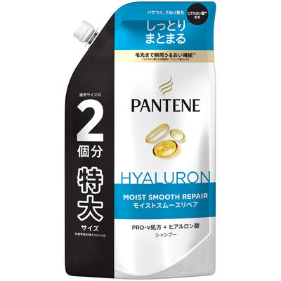 P＆G パンテーン　モイストスムースリペア　シャンプー　つめかえ特大サイズ 4987176100320 1個(600ML)（直送品）
