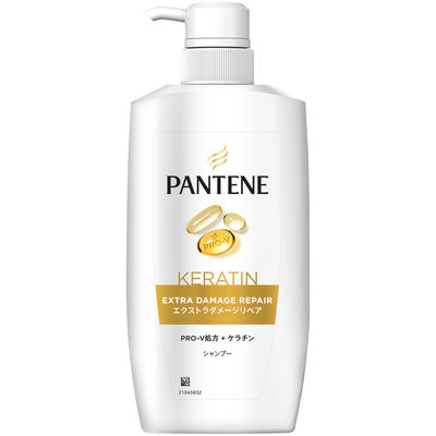 P＆G パンテーン　エクストラダメージリペア　シャンプー　ポンプ 4987176100436 1個(400ML)（直送品）