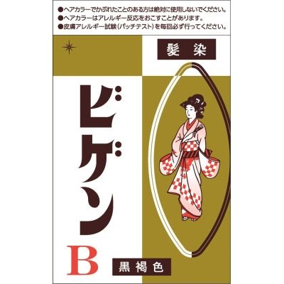 ホーユー ビゲン B 自然な黒褐色 4987205010224 1個(6G)（直送品）