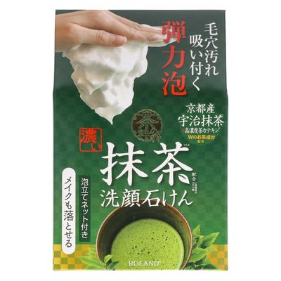 コスメテックスローランド 茶の粋　濃い洗顔石鹸M 4936201101108 1個(100G)（直送品）