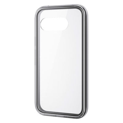 P251 ケース ハイブリッド カバー 衝撃吸収 軽量 ブラック×クリア PM-P251HVAIR2BK エレコム 1個（直送品）