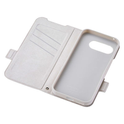 P251 ケース レザー 手帳型 グレージュ PM-P251PLFMGGB エレコム 1個（直送品）