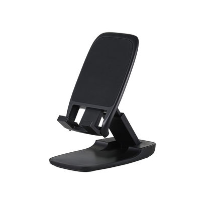 スマホスタンド 卓上 折り畳み 無段階角度調整 高さ調整可 ブラック PWDSCHAMBK エレコム 1個（直送品）