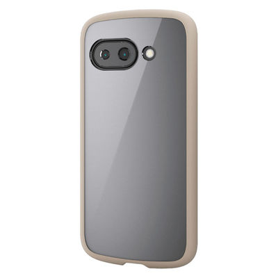 P251 ケース ハイブリッド 衝撃吸収 軽量 カフェオレ PM-P251TSLFCBE エレコム 1個（直送品）