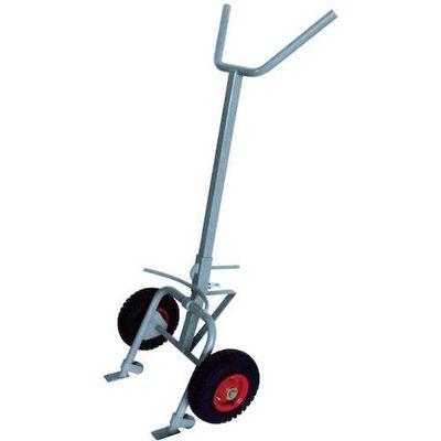 ヨドノ ドラム缶運搬車 空気入タイヤ付 NO.59-AR 1台 509-0708（直送品）