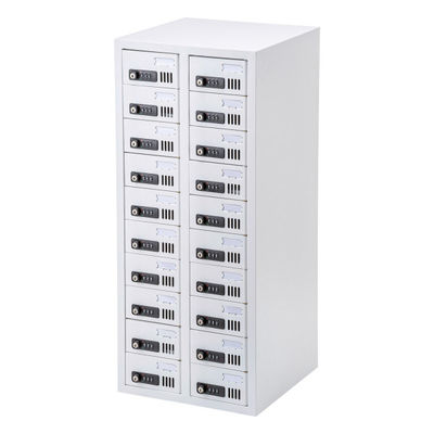 サンワサプライ 個別管理用スマートフォン保管庫 20台収納 縦長 ダイヤル錠 CAI-CABSP69 1台（直送品）