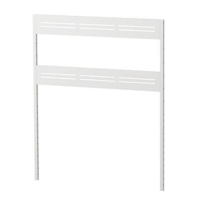 サンワサプライ eデスク用ハンギングバー W1200用 2段 ホワイト EST-HG1202W 1台（直送品）